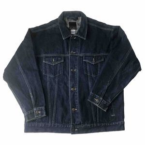 Sean John Men’s Blue Denim Jean Jacket  Size XL